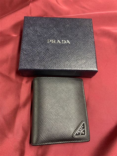 authentic prada wallet.